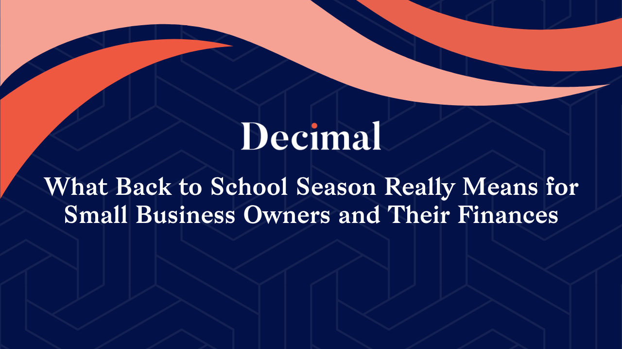 What Back to School Season Really Means for Small Business Owners and Their Finances